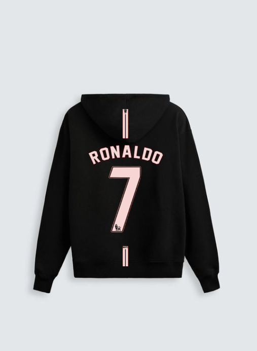 Black Ronaldo Hoodie