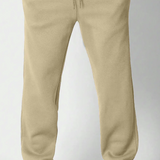 Classic Straight Fit Joggers Beige