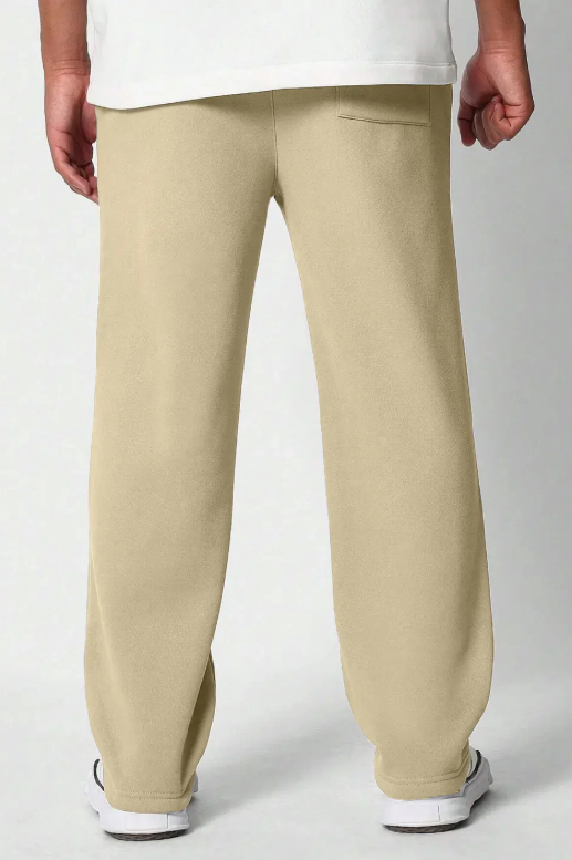 Pack Of 2 Joggers : Black and Beige