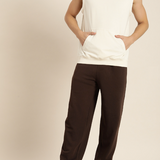 Classic Straight Fit Joggers Brown