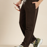 Classic Straight Fit Joggers Brown