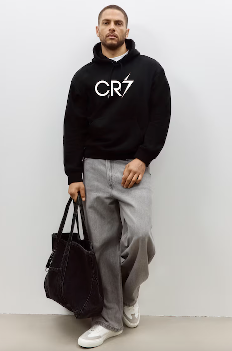 Black Ronaldo Hoodie