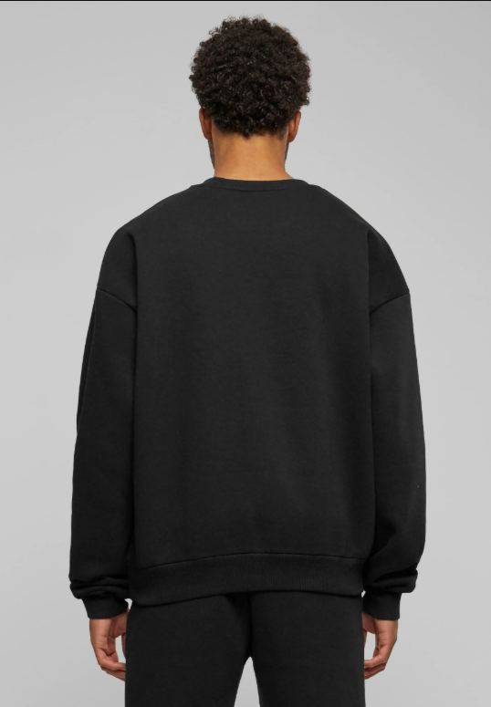 Oversized Crew Neck Sweatshirt: Take It easy