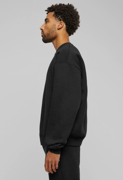 Oversized Crew Neck Sweatshirt: Take It easy