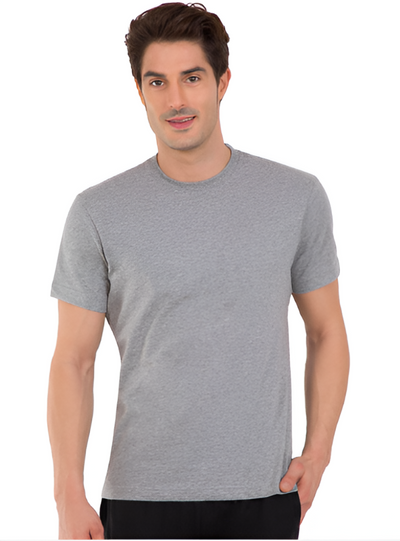 Grey Solid T-shirt