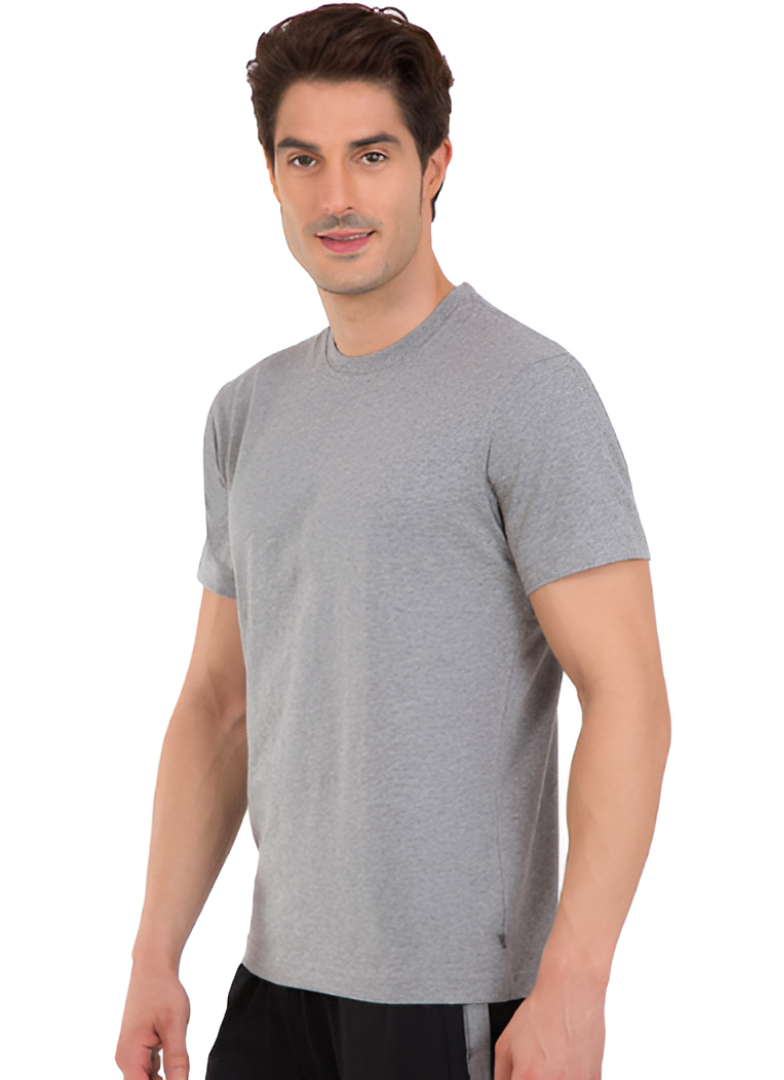 Grey Solid T-shirt