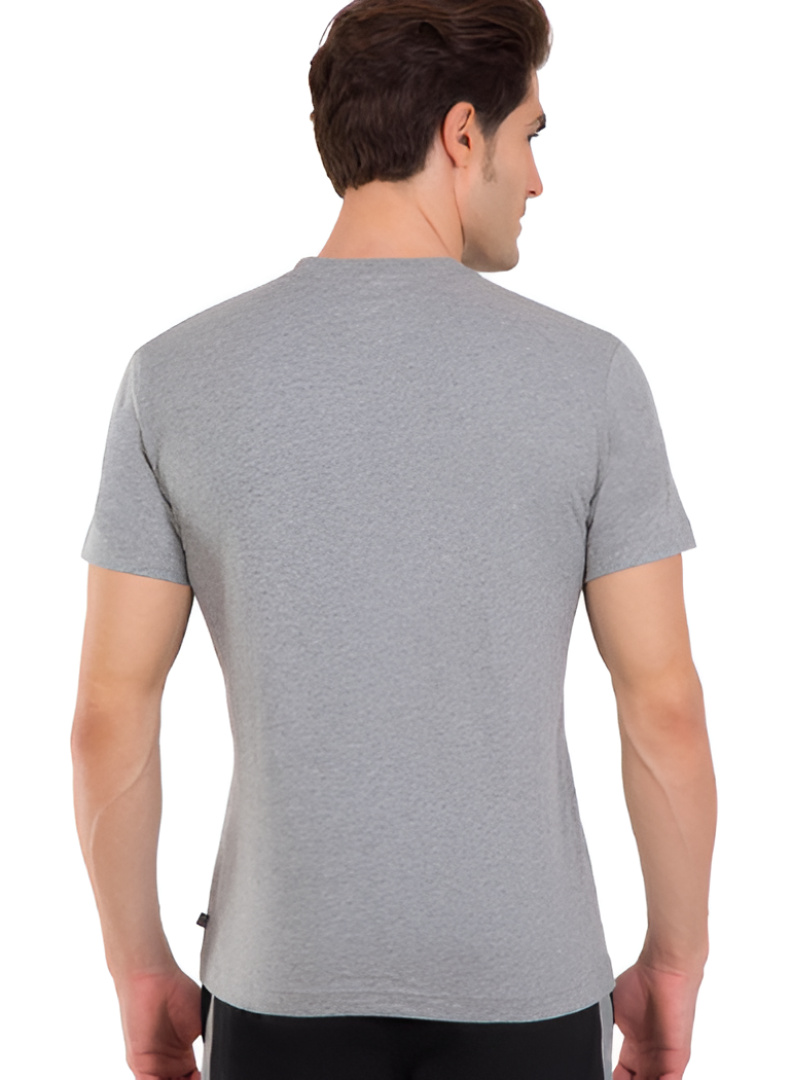 Grey Solid T-shirt
