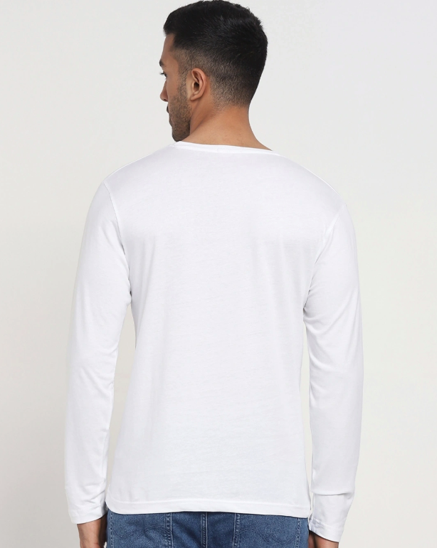 Full Sleeve T-shirt: White