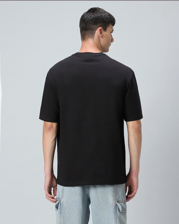 Labubu: Black Oversized T-shirt