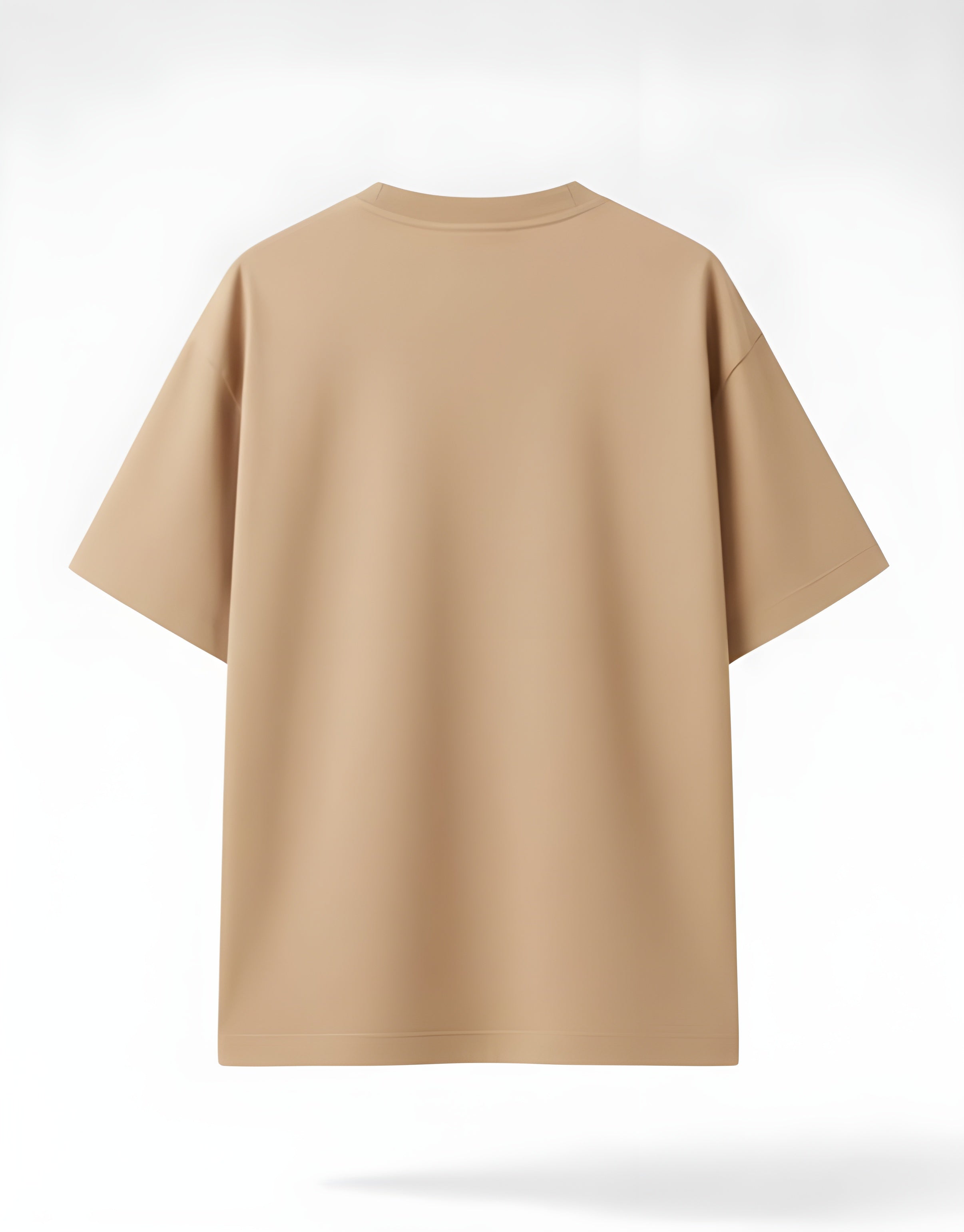 POP Beige Oversized T-shirt