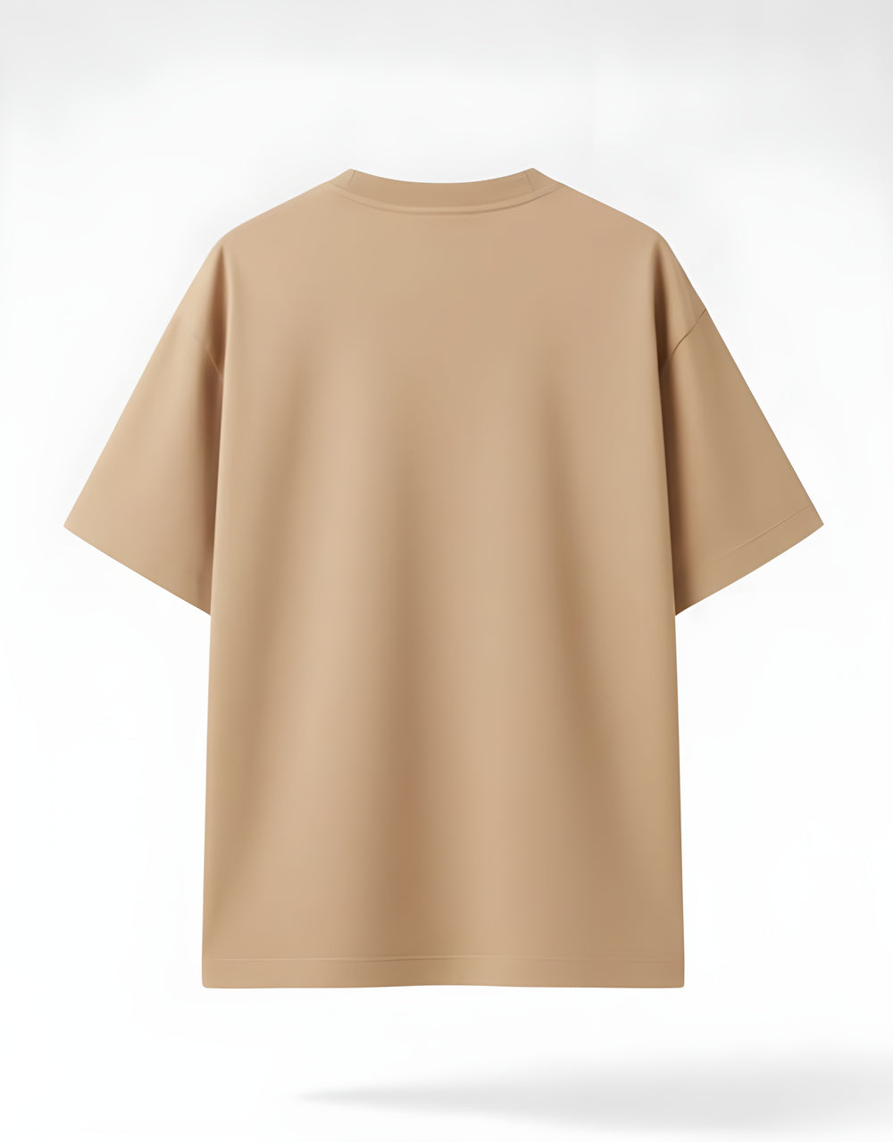 POP Beige Oversized T-shirt