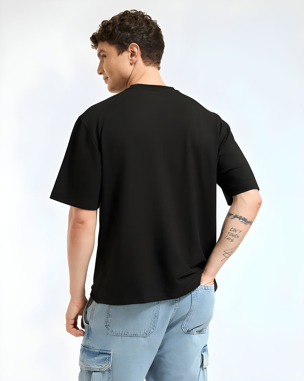 The College Dropout: Black Oversize T-shirt