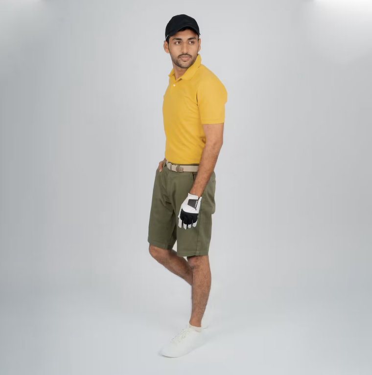 Heganwalk Men’s Polo T-Shirt – Pack of 2 ( Black & L.Yellow )