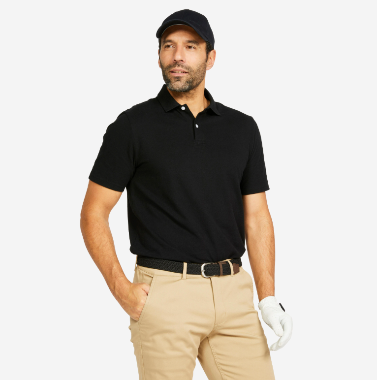 Heganwalk Men’s Polo T-Shirt – Pack of 2 ( Black, Pink )