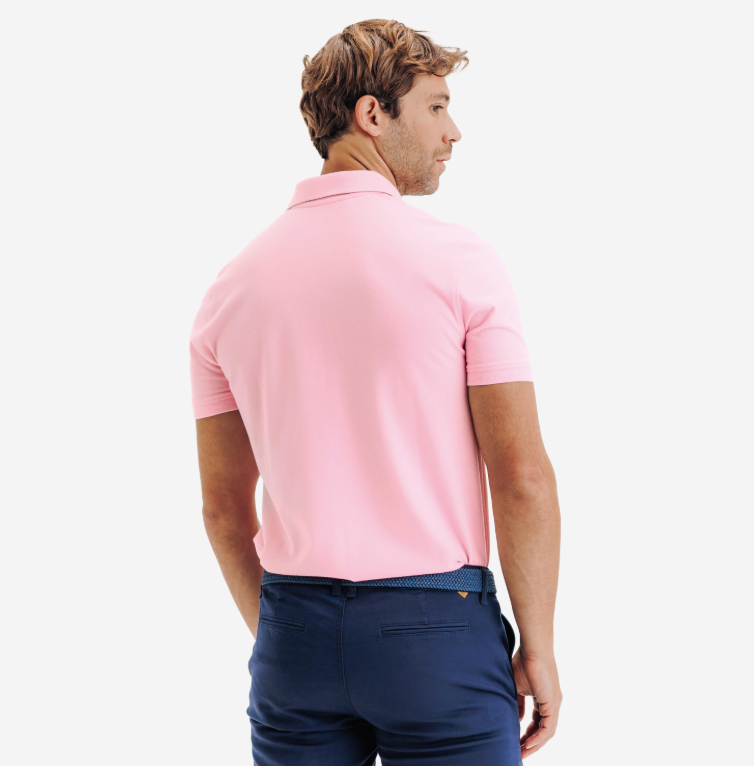 Heganwalk Men’s Polo T-Shirt – Pack of 2 ( Black, Pink )