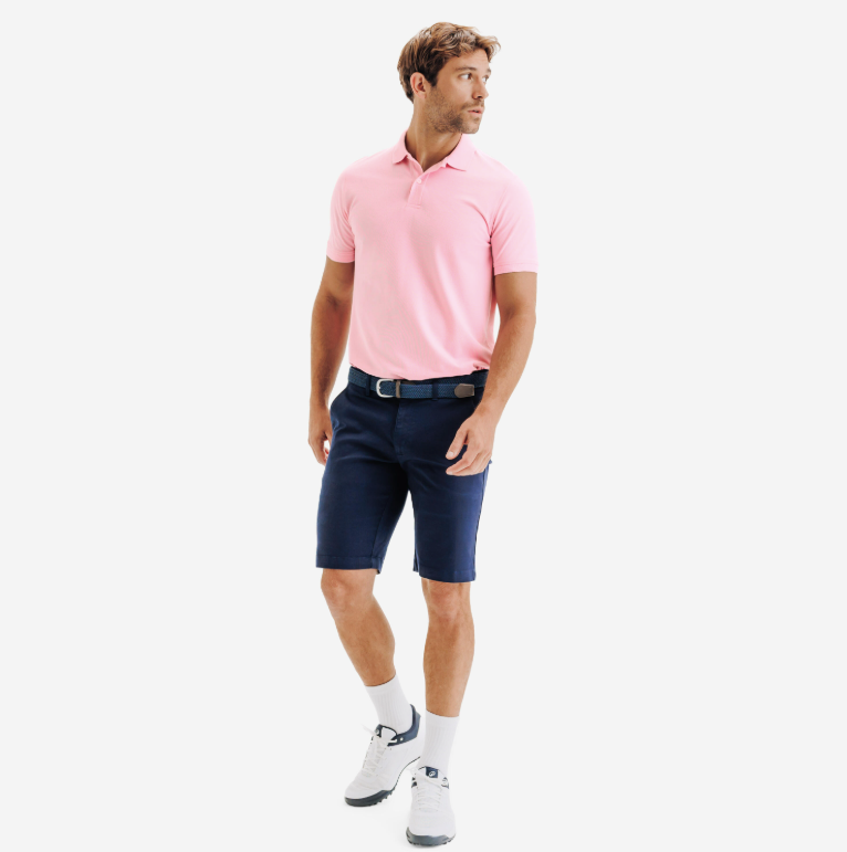 Heganwalk Men’s Polo T-Shirt – Pack of 2 ( Black, Pink )