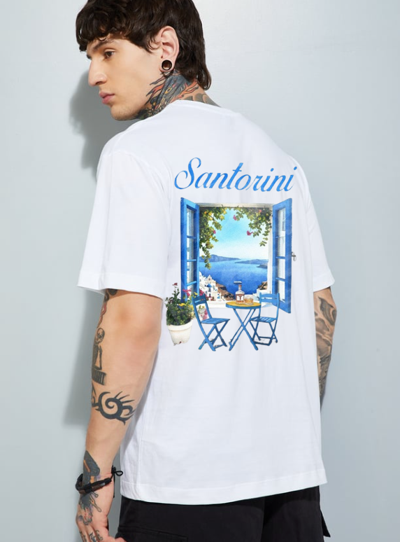 Santorini Oversized T-shirt