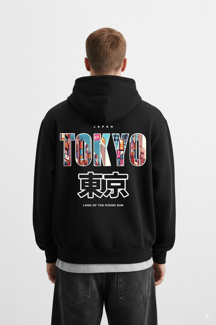 Black Tokyo Hoodie