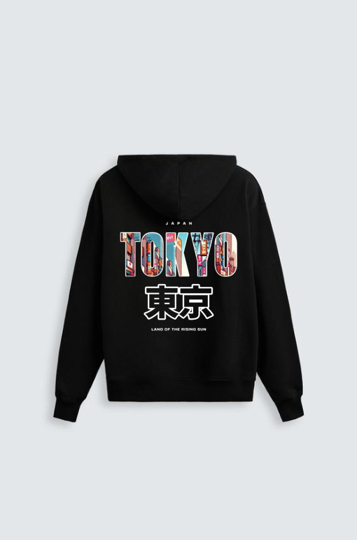 Black Tokyo Hoodie