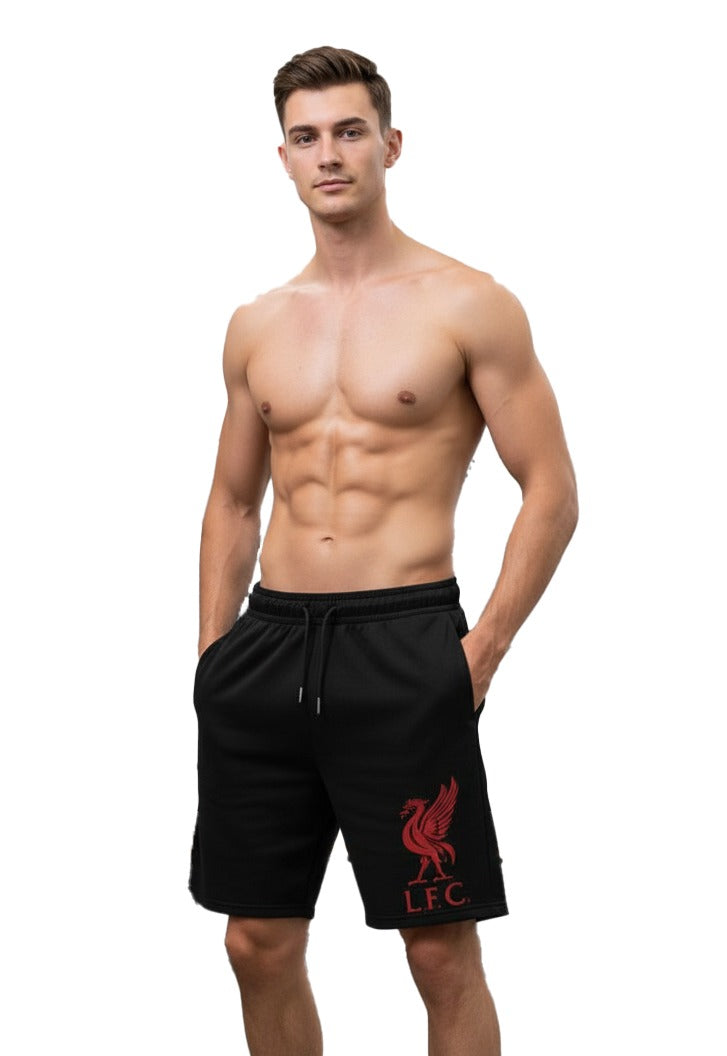 Men's Black LFC Oversized Shorts