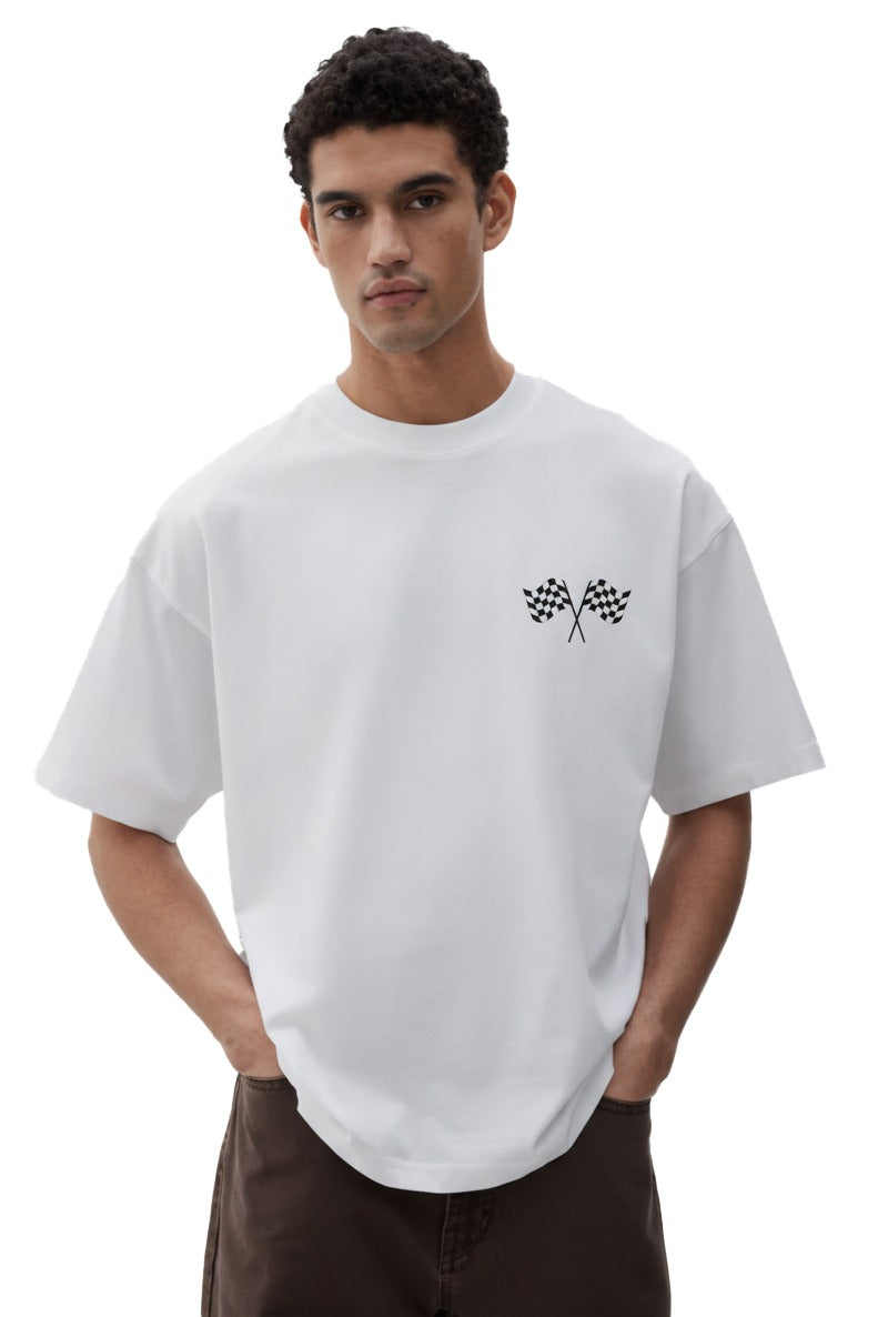 Formula 1 White Oversized t-shirt