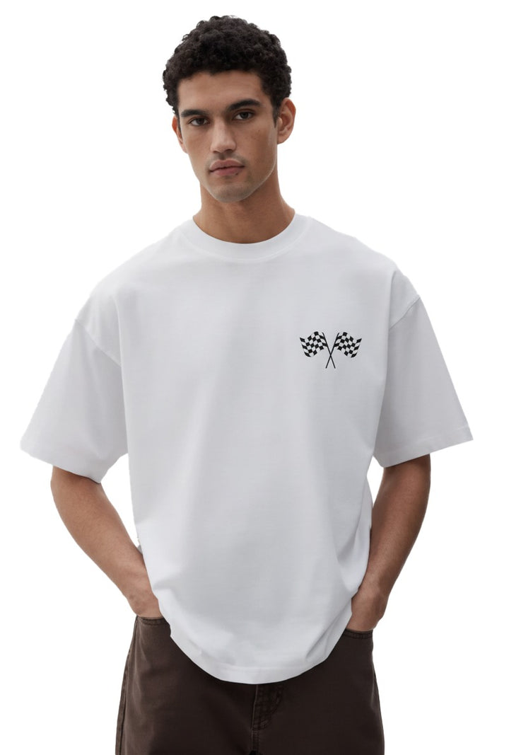 Formula 1 White Oversized t-shirt