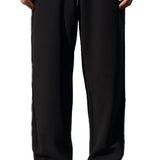 Classic Straight Fit Joggers Black