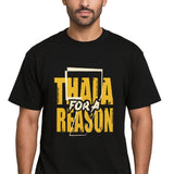 THALA BLACK OVERSIZED T-SHIRT