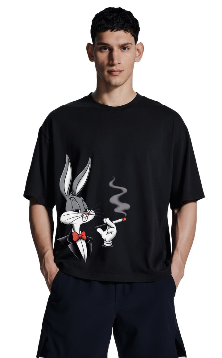 Tom Black Oversized T-shirt