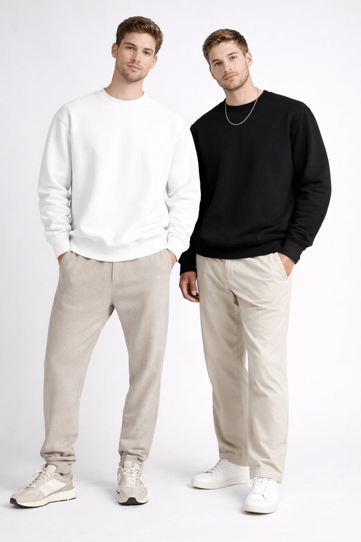 Combo: Crew Neck Sweatshirt