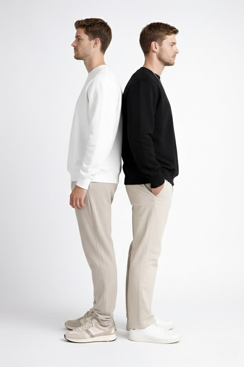 Combo: Crew Neck Sweatshirt