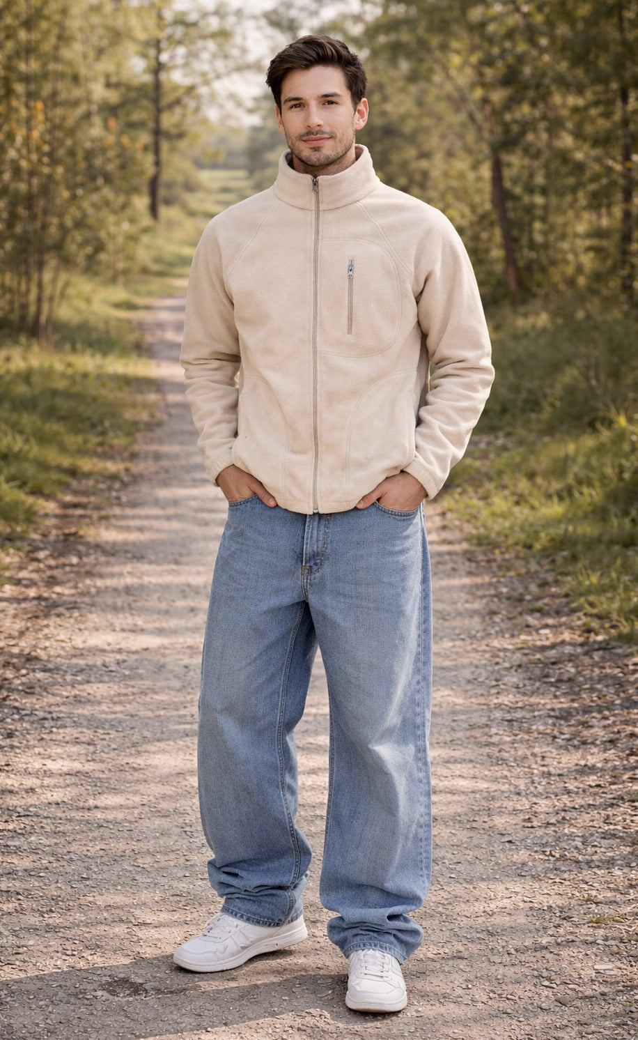 Windbuster Antipeel Jacket/ Beige