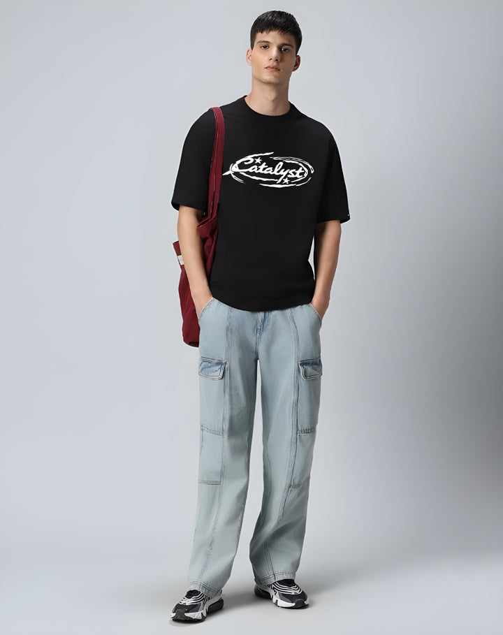 Catalyst Black oversized T-shirt