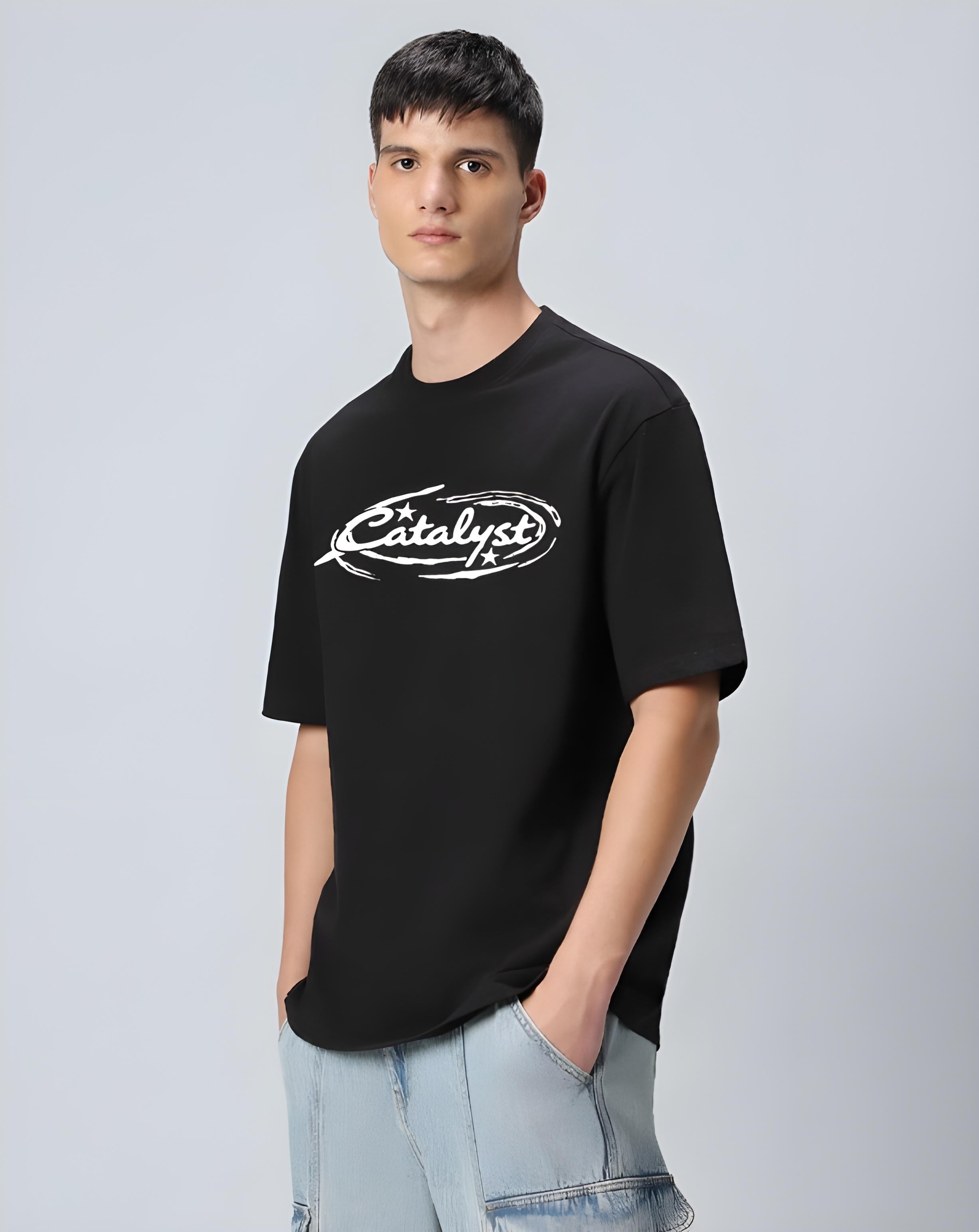 Catalyst Black oversized T-shirt