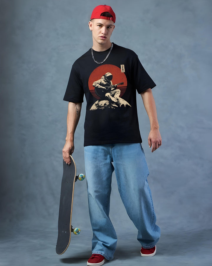 Japan Black oversized T-shirt