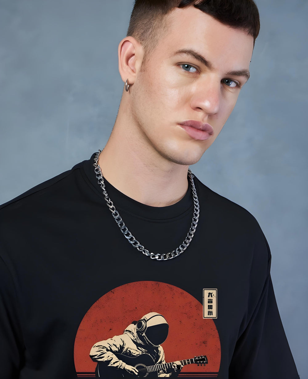 Japan Black oversized T-shirt