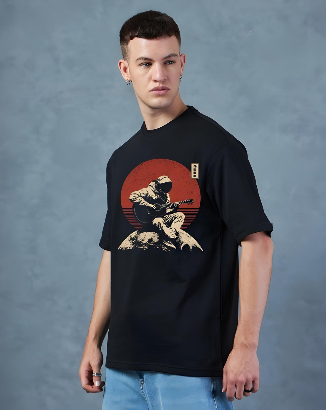 Japan Black oversized T-shirt