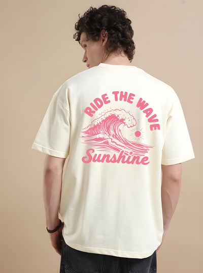 Ride The waves oversized T-shirt