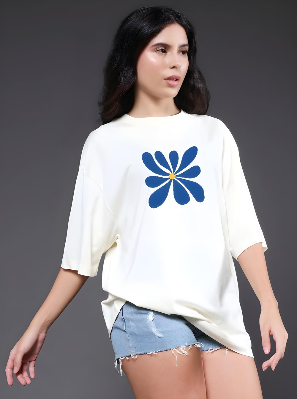 Floral: Oversized T-shirt