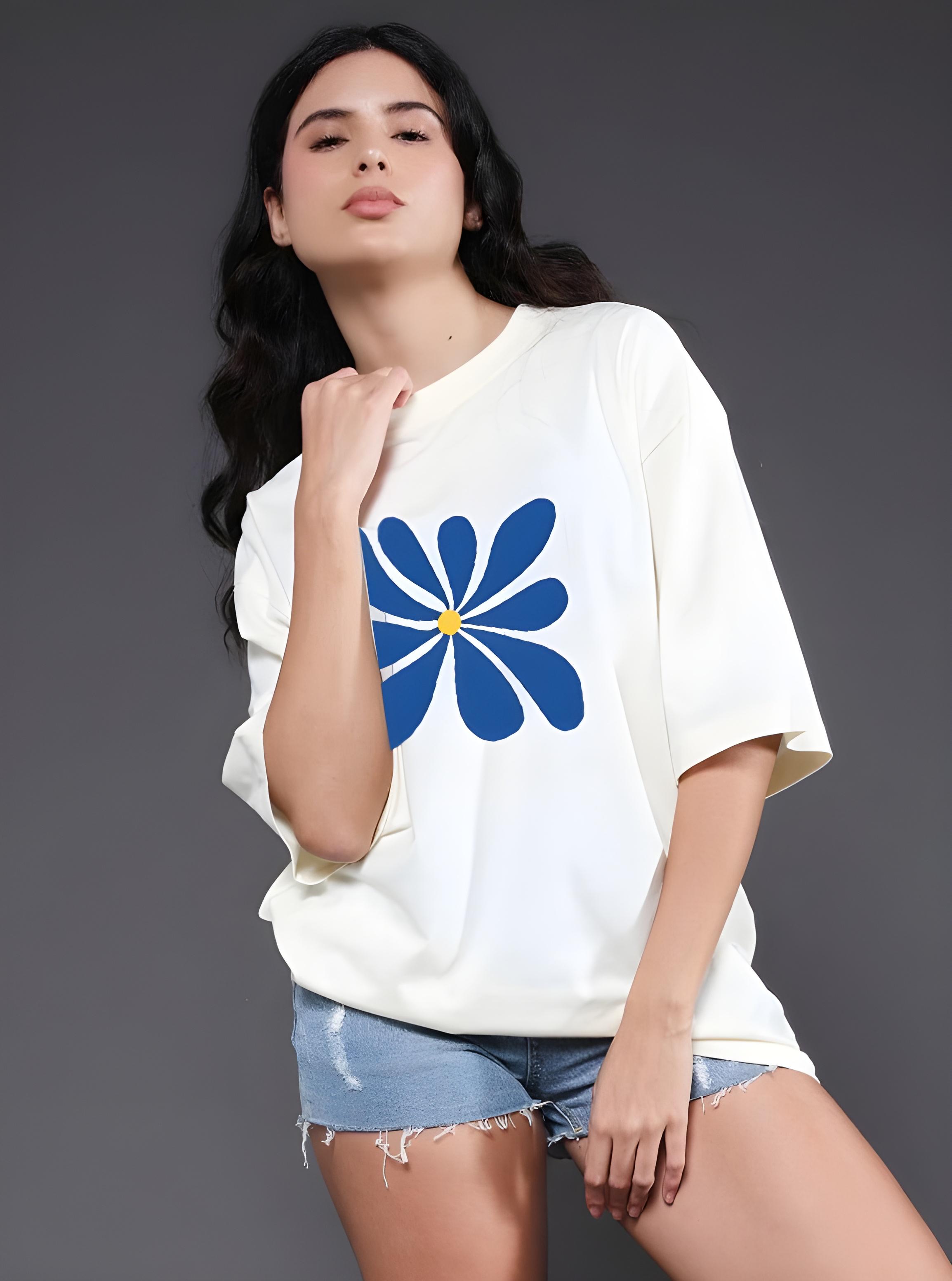 Floral: Oversized T-shirt