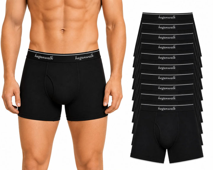 X-POP Black Trunks Pack Of 10 HW
