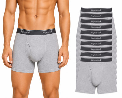 X-POP Grey Trunks Pack Of 10 HW