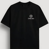 CHELSEA BLACK OVERSIZED T-SHIRT