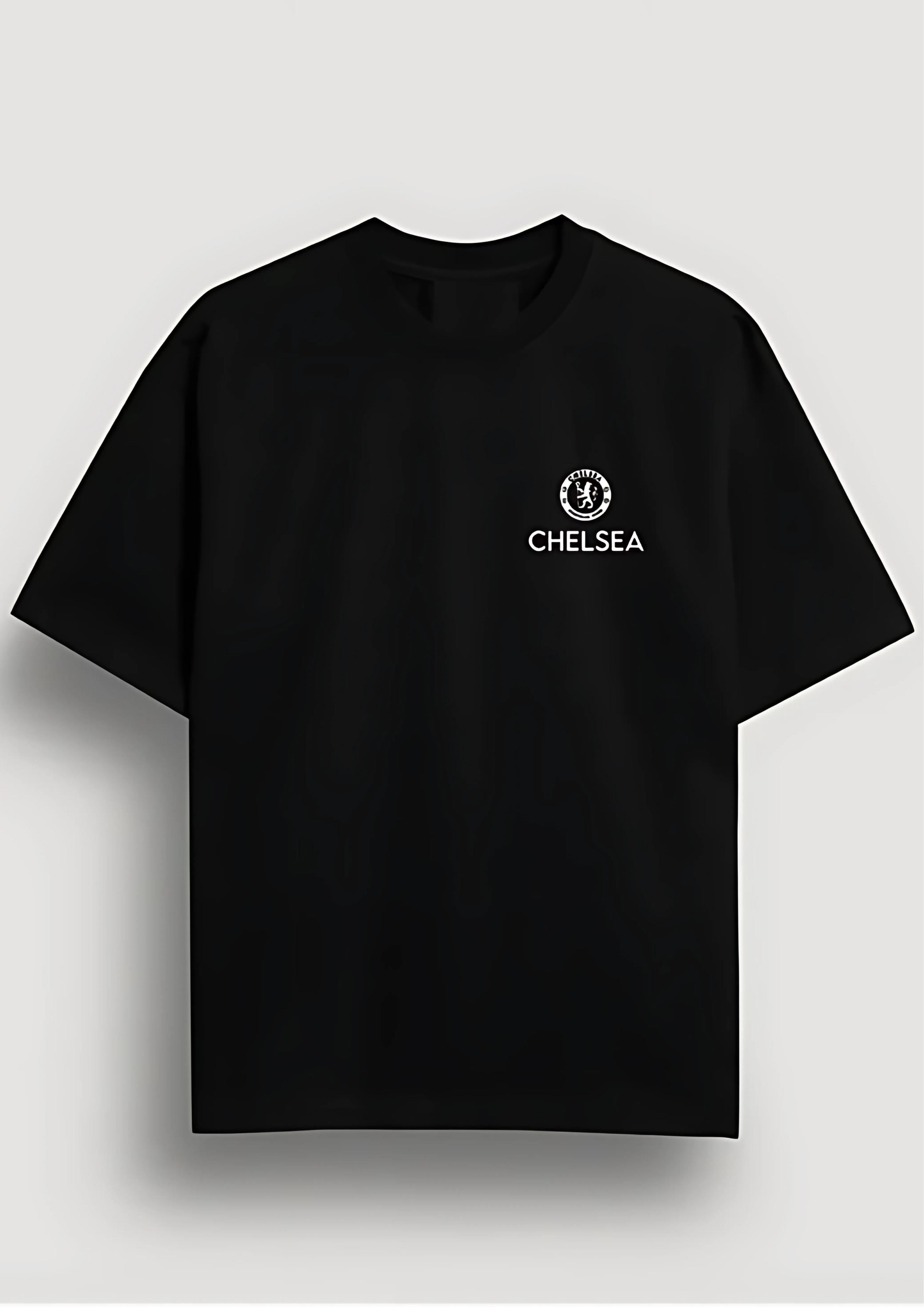 CHELSEA BLACK OVERSIZED T-SHIRT