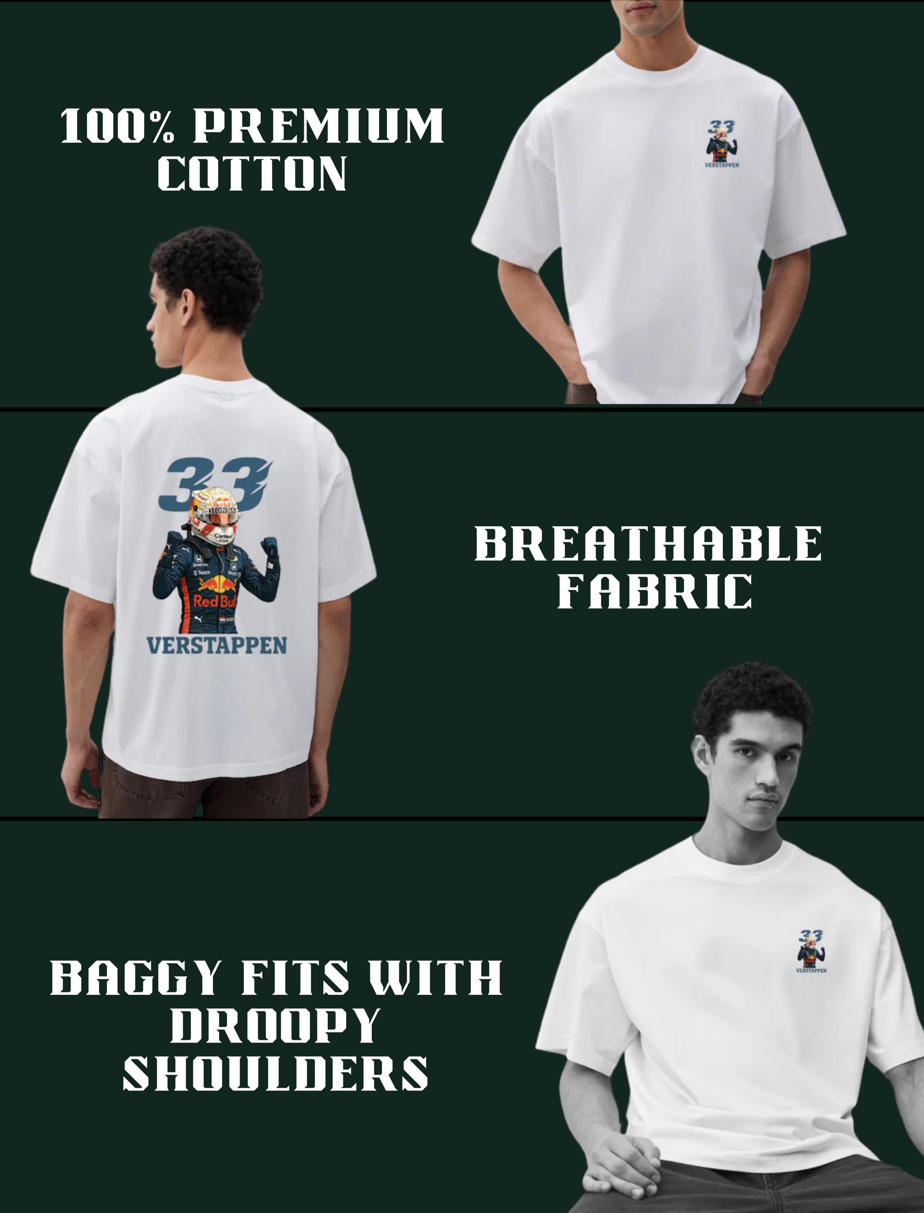 33 VERASTAPPEN OVERSIZED T-SHIRT