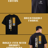 CHELSEA BLACK OVERSIZED T-SHIRT