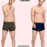 X-POP Olive/NavyBlue Trunks Pack Of 2 HW
