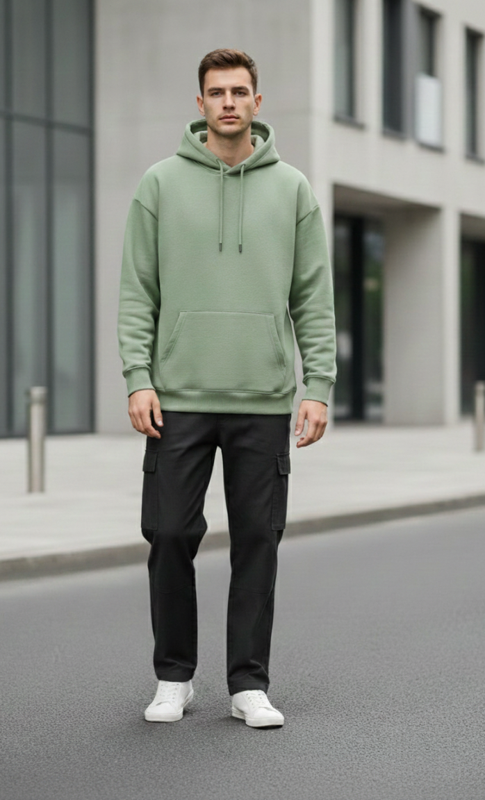 Classic Solid Hoodie: Pista
