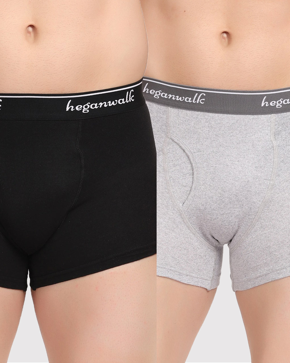 X-POP Black/Grey Trunks Pack Of 2 HW