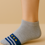 Pack Of 5 Patterned Ankle Length Socks
